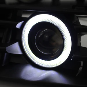 مصبغة المصد الأمامية LED ، ضوء الضباب ، جزء مصباح DRL ، استبدال فولكس فاجن جيتا ، بورا ، Mk4 ، 99-04 أفضل 6 مصباح أمامي أصلي من جيتا - رقم 5