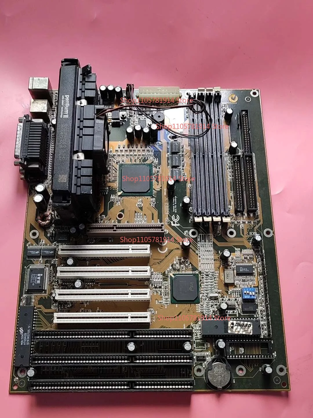 For Gigabyte GA-686LX Main Board SLOT1 Old Main Board Intel Pentium II Main Board Send CPU Memory Stick