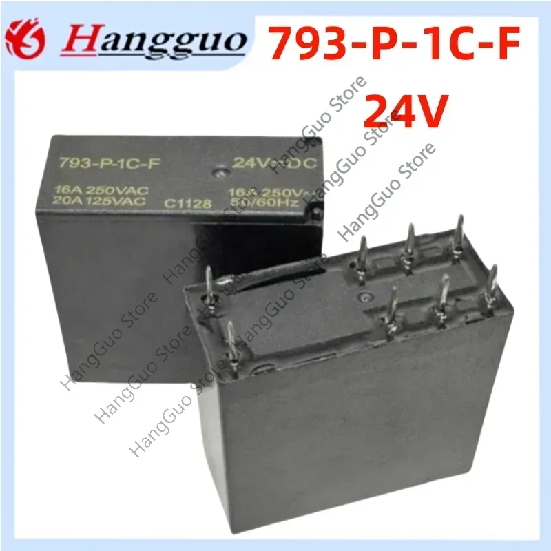 Original brand new  8-pin 16A relay 793-P-1C/F 12V/24V G2RC8