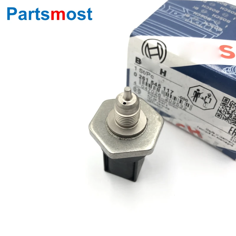 

FUEL INJECTOR PRESSURE AND TEMPERATURE SENSOR FOR MERCEDES-BENZ M176 DE 40 LA M256 M260 M264 OEM BOSCH 0261545117 A2569050200
