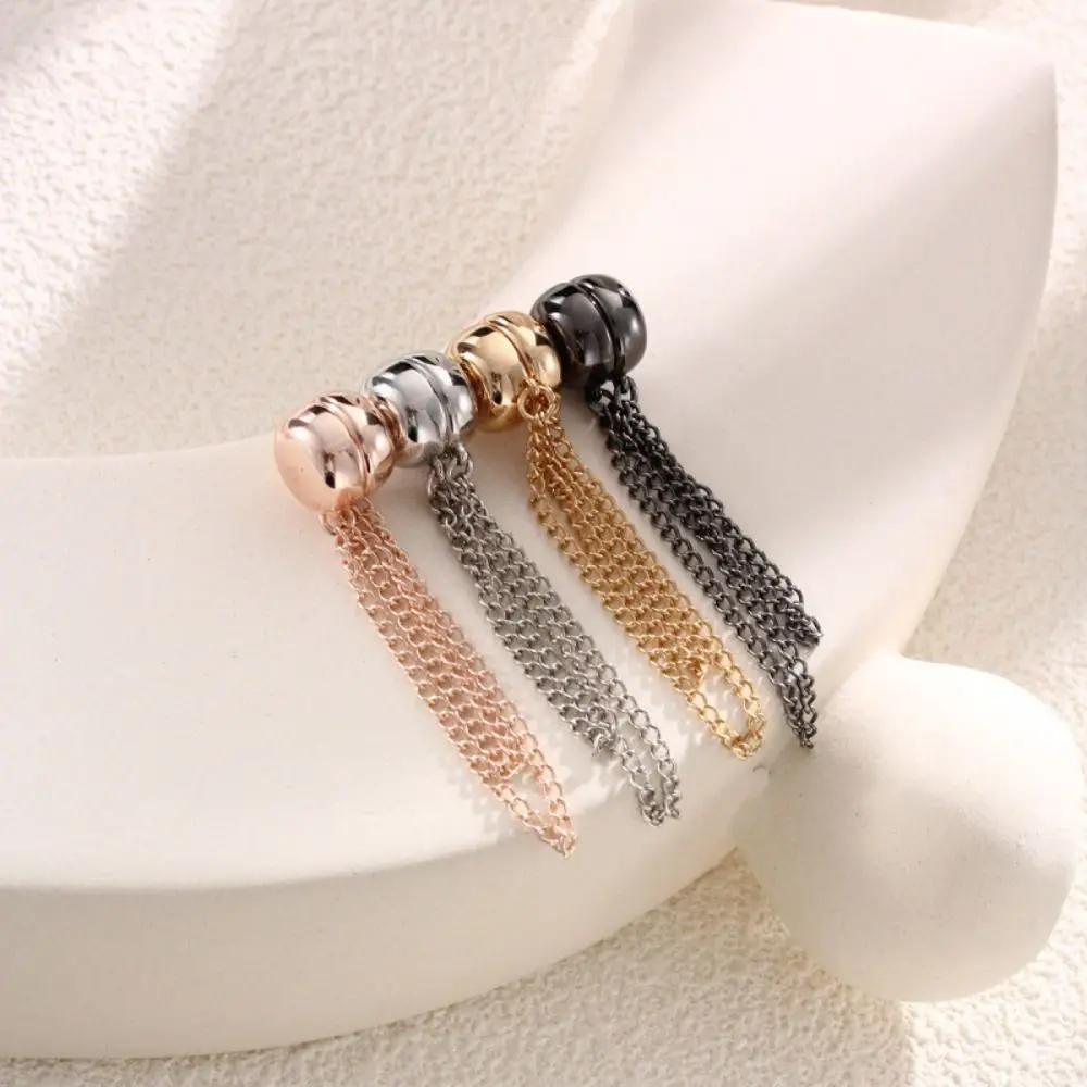 New Strong Magnetic Brooch Leg Fixed Clip Magnetic Suction Seamless Buckle Chain Brooch Buckle Silk Scarf Fastening Buckle