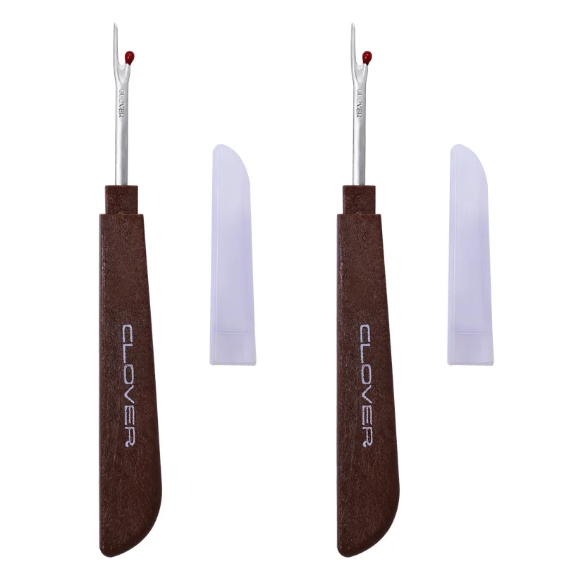 2pcs Quality Plastic Handle Steel Thread Cutter Seam Ripper Stitch Removal Knife Needle Arts Sewing Tools DIY Sewing Accessories