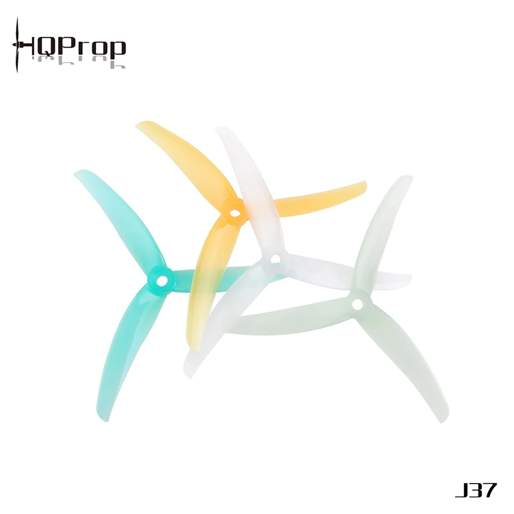Model Aircraft Accessories Propellers 6Pairs/12pcs HQPROP J37 4.9X3.7X3 FPV Propeller Juicy Prop 4.9inch Compatible with 5inch