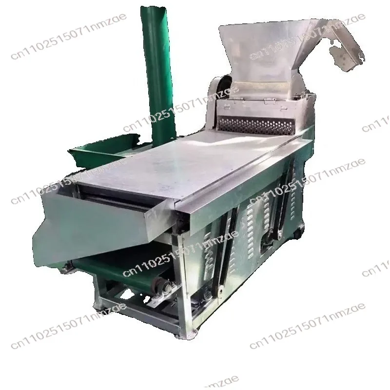 2000 model large-scale tea seed hulling oil tea fruit peeling machine fruit skin separation