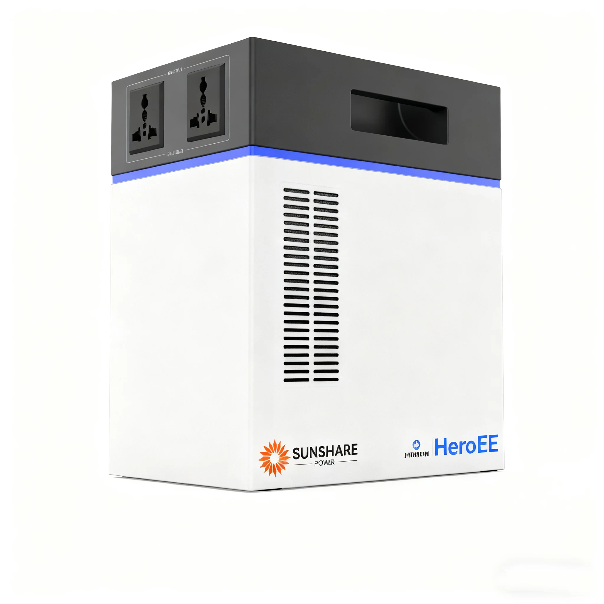 Batería Portátil de Almacenamiento de Energía de 2KWH, Batería de Energía Renovable, Estación de Energía Móvil para Acampar al Aire Libre