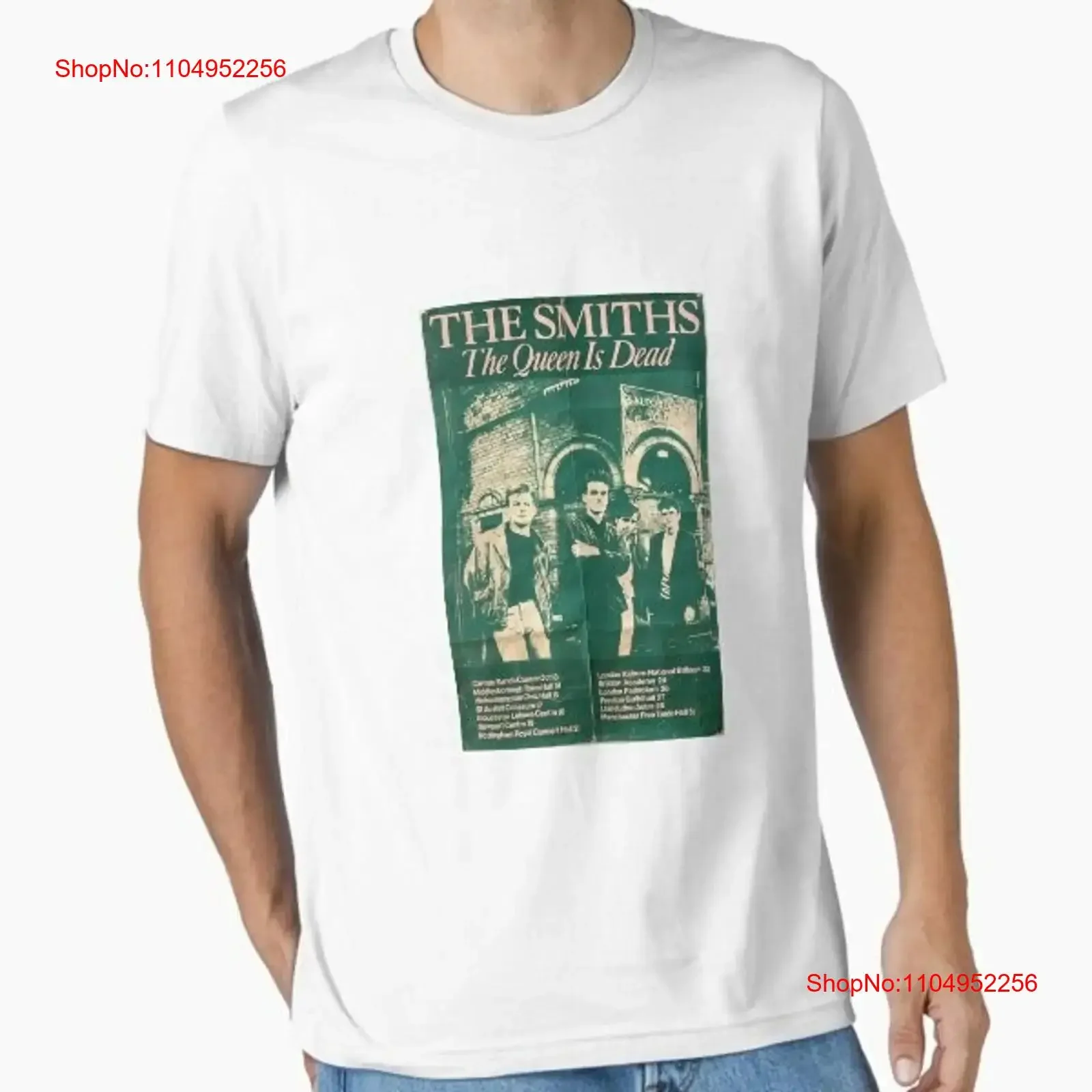 قميص The Smiths 1986 Quenn Is Dead Essential T Sh قميص أستراليا الجديد S 2XL عتيق مغسول مريح أوم ممتد