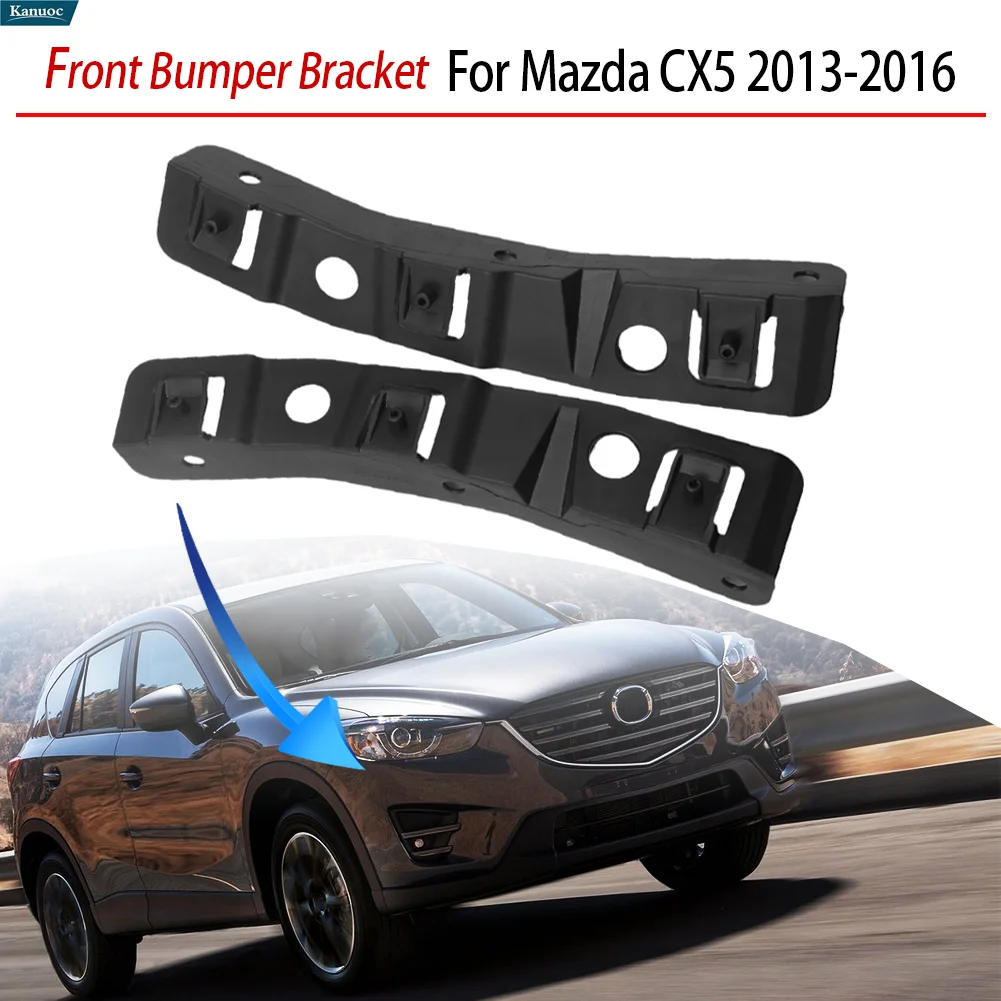 

Кронштейн переднего бампера, левая и правая пара OEM-замена, прочная сталь для Mazda CX5 2013-2016