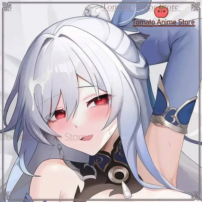 

Japanese Anime Honkai: Star Rail Jingliu Sexy Dakimakura Cozy Otaku Pillow Cover En Gifts New LJ