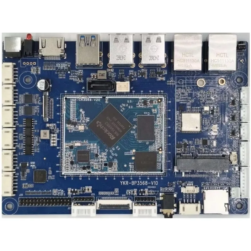 2025 رائجة البيع اللوحة الأم أندرويد PCB PCBA مجلس لينكس أوبونتو ديبيان RK3568 مجلس التنمية Pcb الجمعية Pcba المورد #4