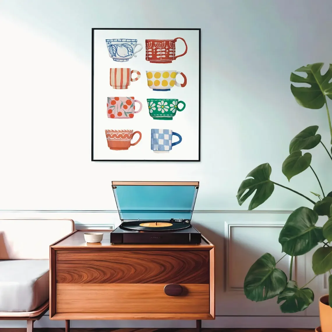 Tea Cup Print, Breakfast poste - đánh giá và giá Coffee And Tea Lyrics