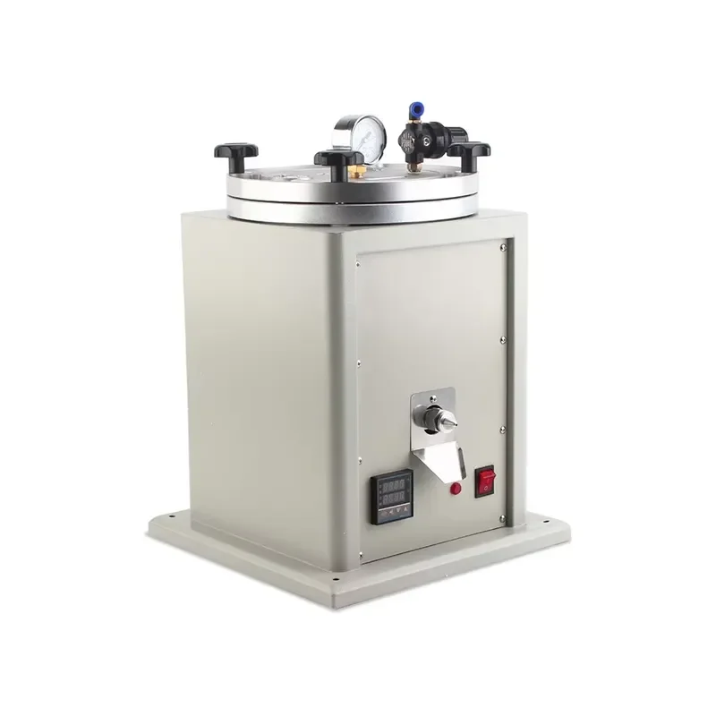 for Automatic Digital Wax Injection Molding Machine Stainless Steel Jewelry Making Tool Vacuum 4 Square Wax Injector Gold