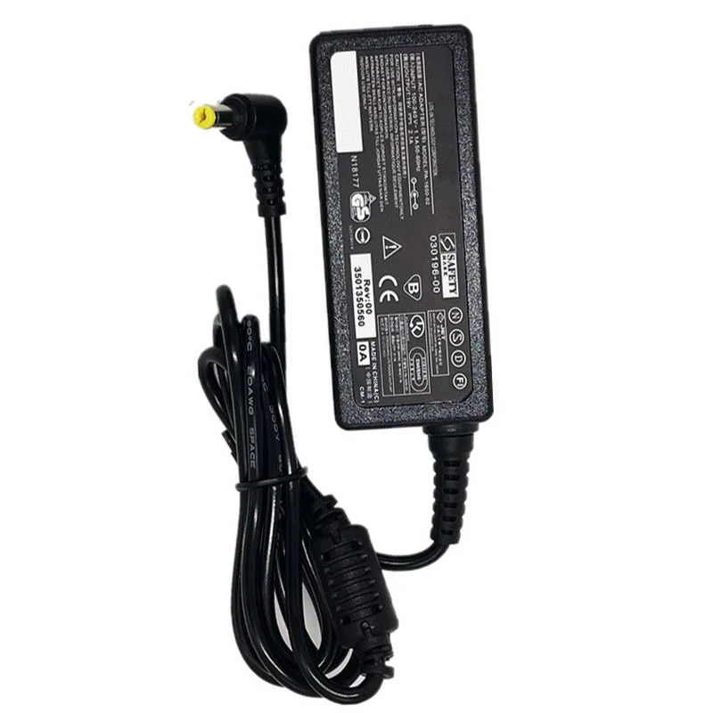 Baru 19V 2.1A 40W 5.5*1.7MM AC Adapter Daya Kompatibel untuk Acer Laptop Netbook Charger