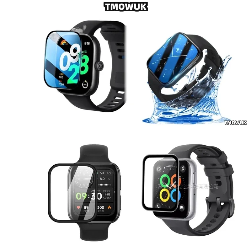 

Для OPPO Watch 2 3 4 Pro SE Free Band 2 42 мм 46 мм - PMMA 3D изогнутая мягкая гибкая защитная пленка для экрана с защитой от царапин и полным покрытием