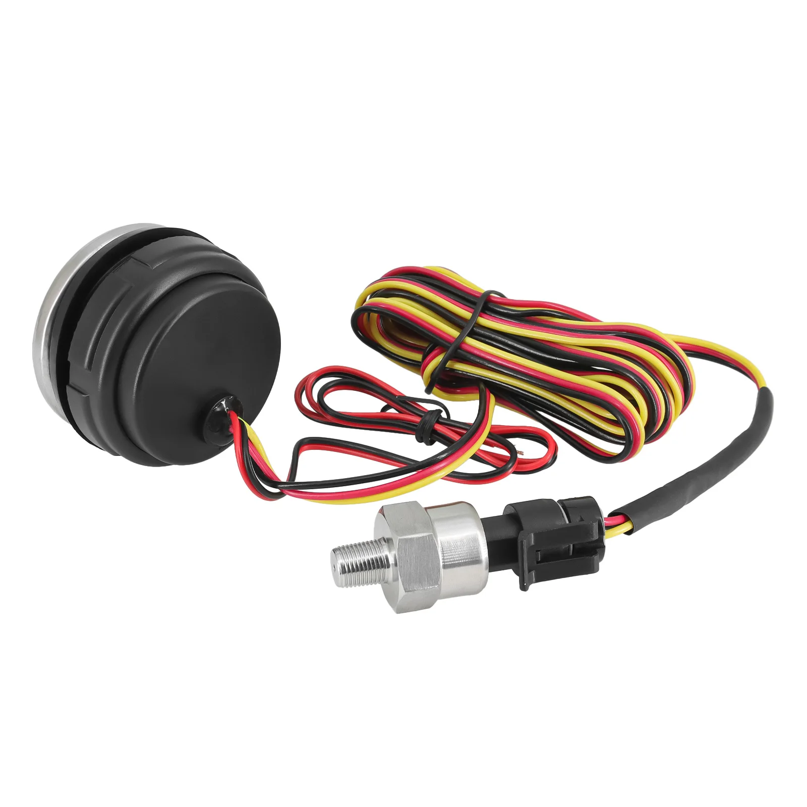 2 Zoll 52mm Digitales Öldruckmessgerät 0-1,0MPA mit Alarm 12V-24V Universal mit Öldrucksensor 1/8NPT für Auto, Motorrad, LKW – Detail 7