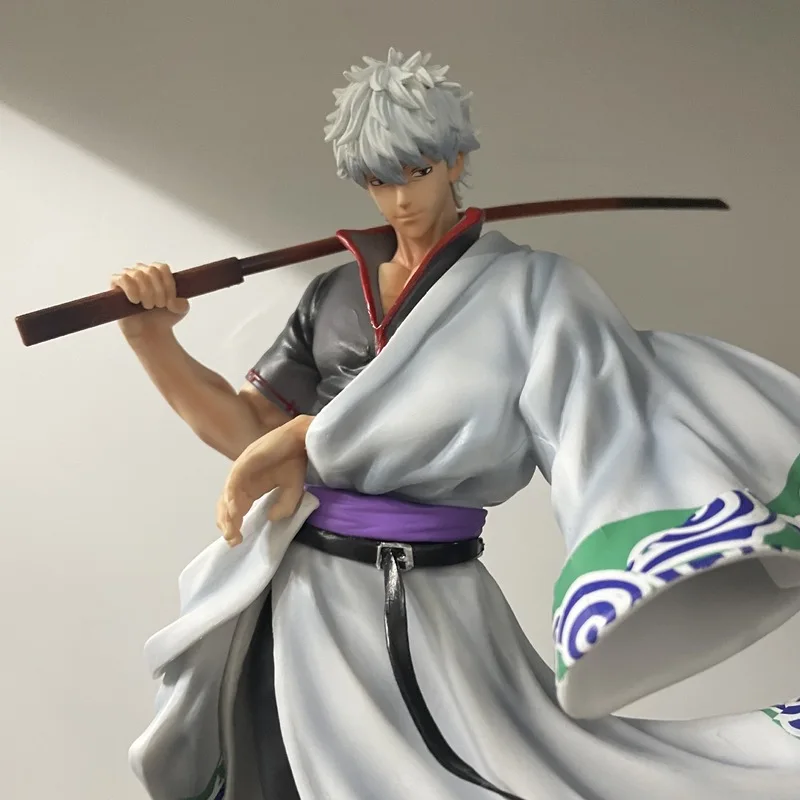 Anime Gintama Figur Sakata Gintoki Actionfiguren Puppe Schreibtischdekoration Statue Sammlerstück Modell Kinderspielzeug Geburtstagsgeschenke