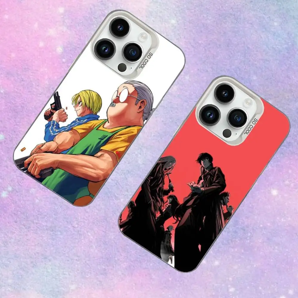 

S-Sakamoto-os Anime D-Days Phone Case For iPhone 16,15,14,13,12,11,Mini,Pro,SE,MAX White Matte Shockproof Cover