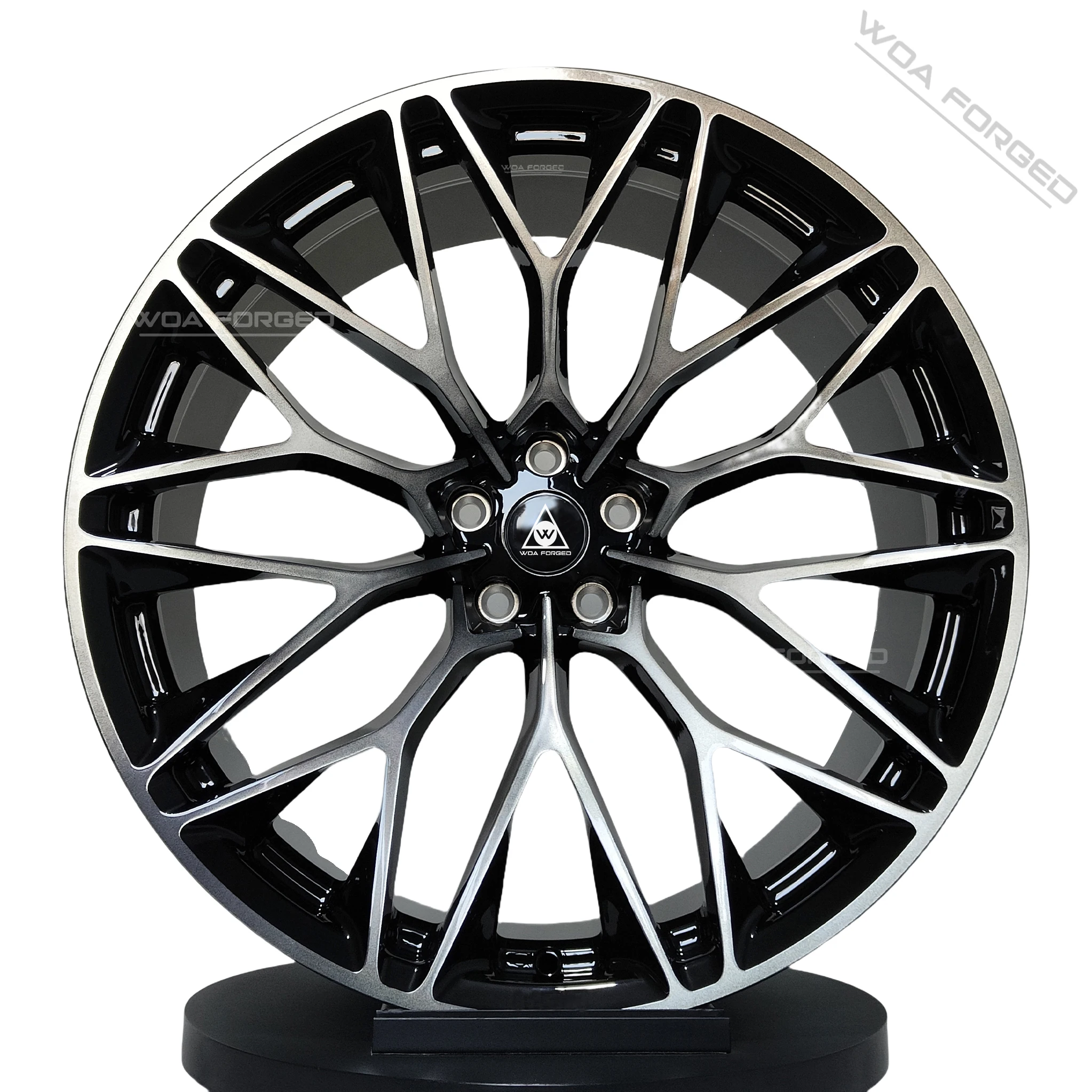 

WOA FORGED Настраиваемые диски P200 18 "-24" ODM Моноблочная ковка 6061 T6 Легкосплавные диски для BMW Mercedes Benz Audi