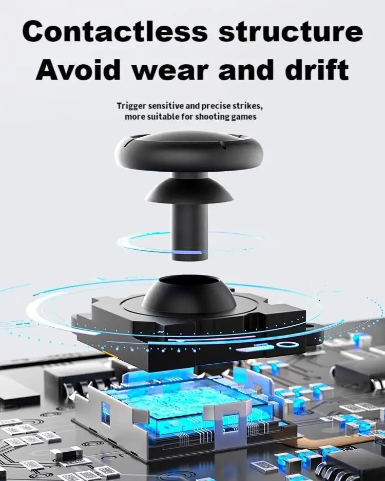 AOLION for Switch Joycon Hall Joystick Repair tool kit  Drift Original Joystick For Nintendo OLED Gaming Console Lite Handheld image 3