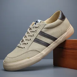 2026Fashion Red Men's Canvas Sneakers Original Low Cut Skateboarding Shoes Men Comfortable Non-slip Vulcanized Shoes For Men