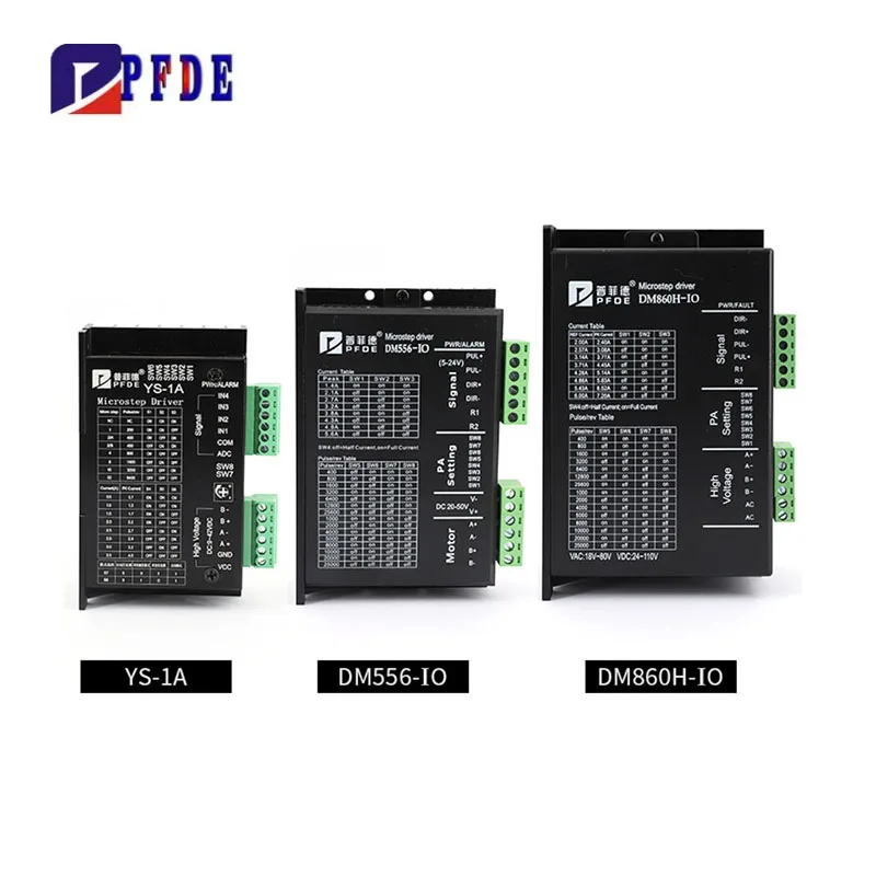 Spontaneous Pulse Stepper Motor Driver 7A 256 Subdivision Controllable Speed for Nema17 23 34 Stepper Motor