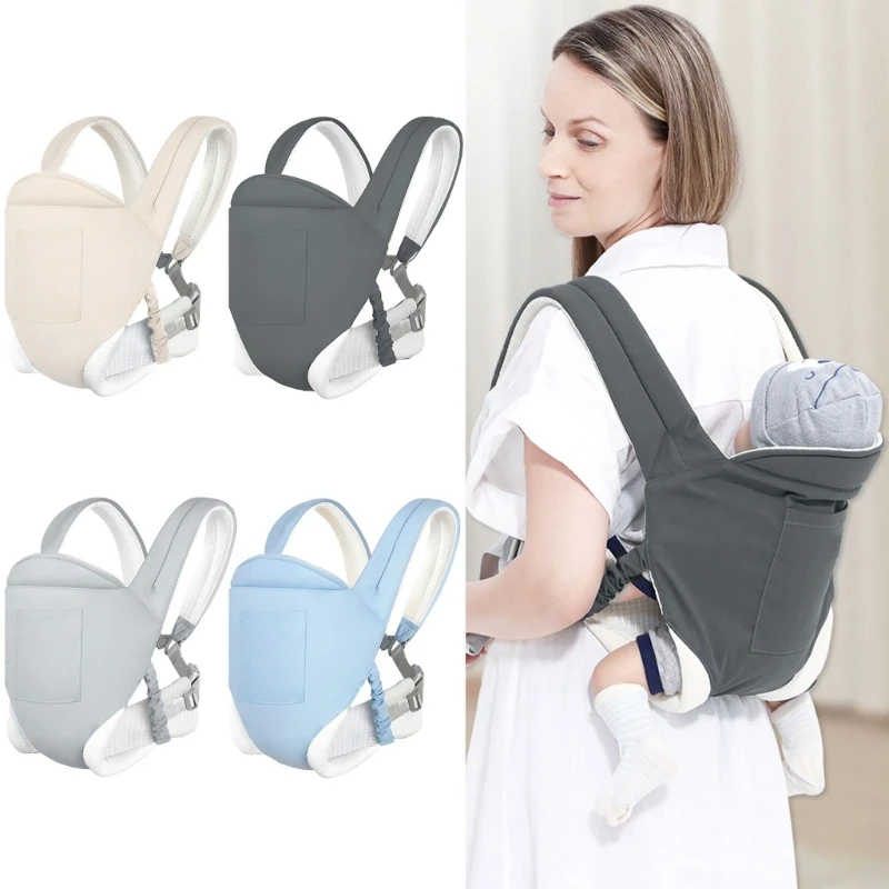 

Ergonomic Baby Backpack for Newborns Toddlers(7-55lbs) Baby Lightweight Soft Baby