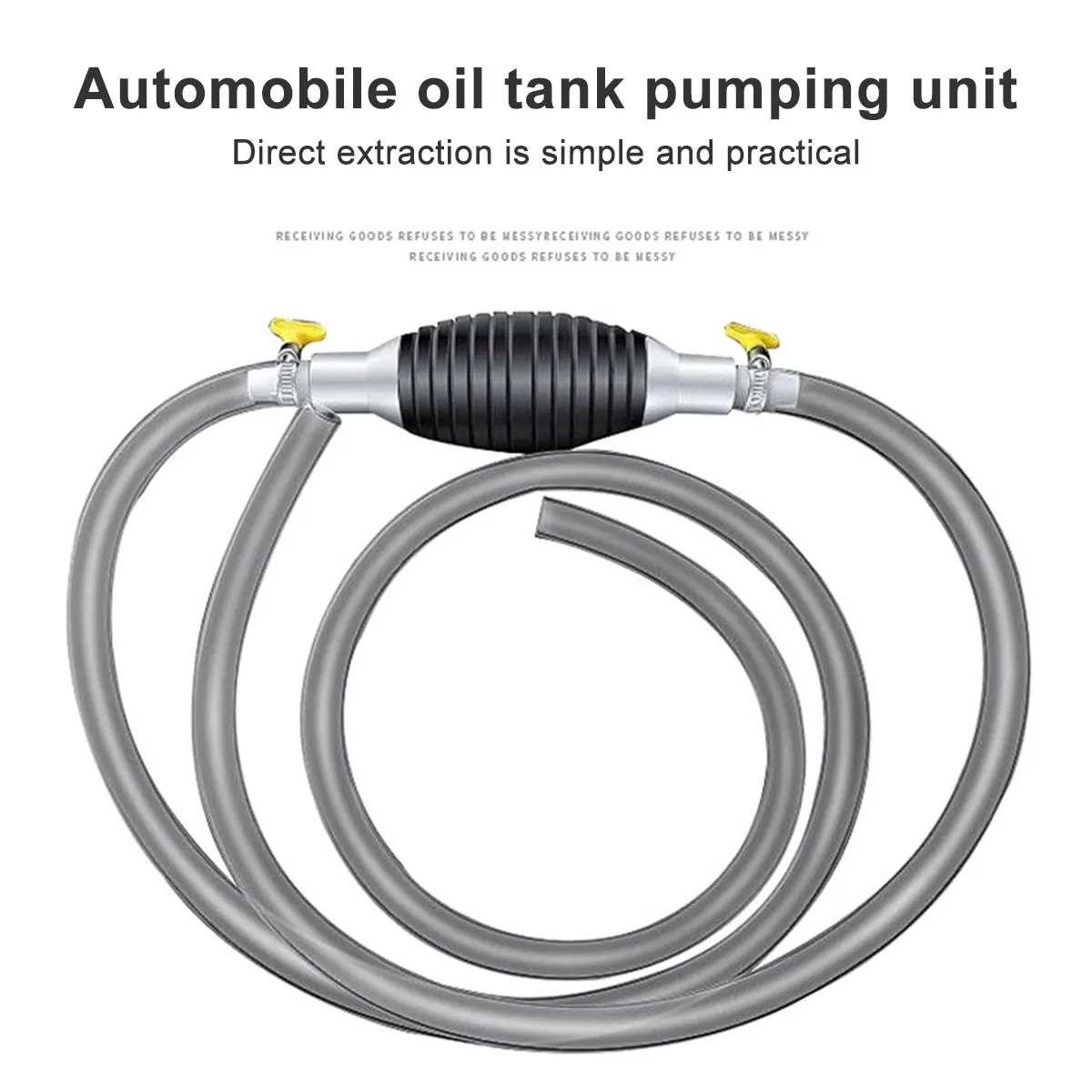 Hand Fuel Pump Car Fuel Tank Sucker Oil Transfer Fuel Pump Petrol Diesel Liquid Manual Pump Syphon Fuel Saver for Gas Gasoline