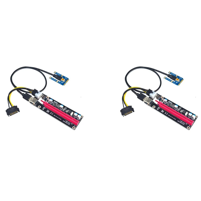 

2X Mini Pcie To PCI Express 16X Riser For Laptop External Graphics Card EXP GDC BTC Miner Mpcie To PCI-E Slot