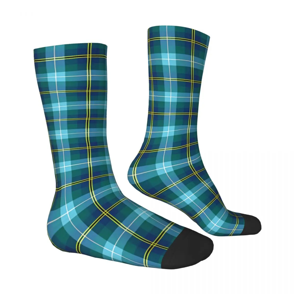 Clan Porteous Tartan Plaid Pattern Design Socks Male Mens Women Summer Stockings Polyester