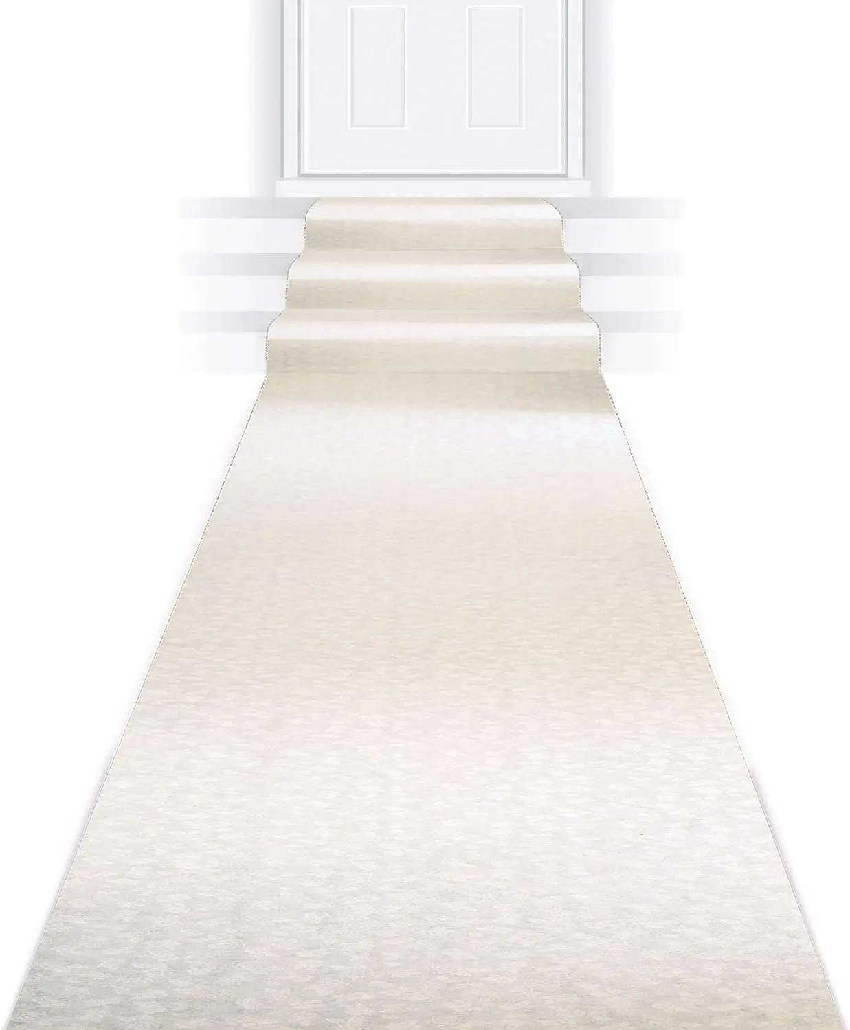 Novelty Polyester Fabric Floral Aisle Runner Wedding Ceremony Decoration 3' X 100'