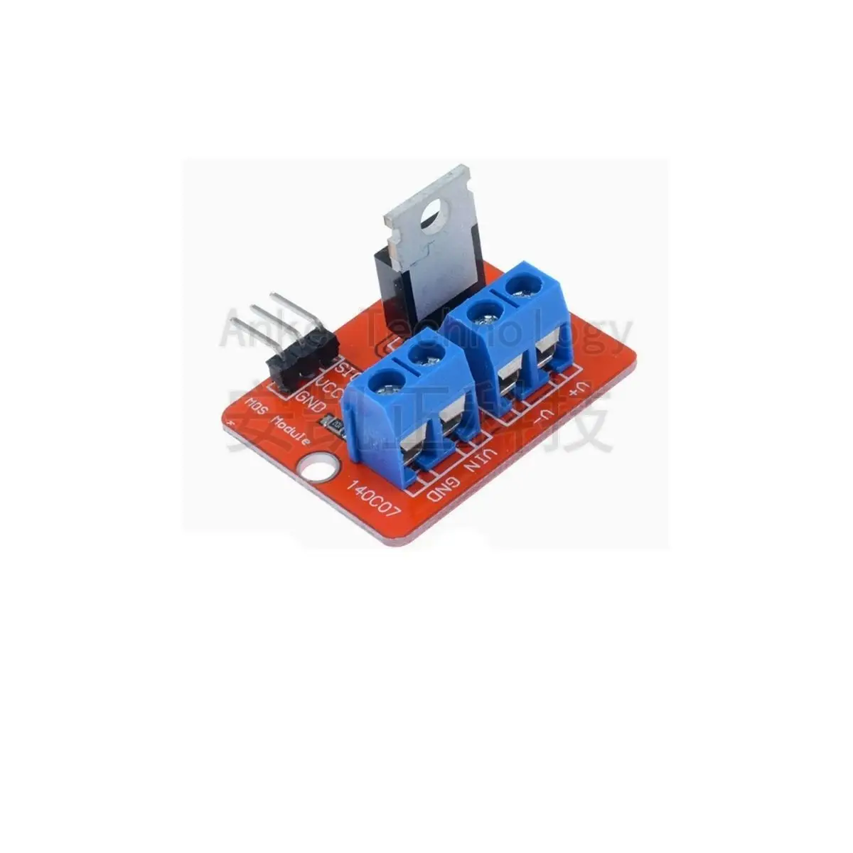 Módulo MOSFET IRF520, módulo de driver de microcontrolador, módulo de driver de transistor de efeito de campo MOSFET