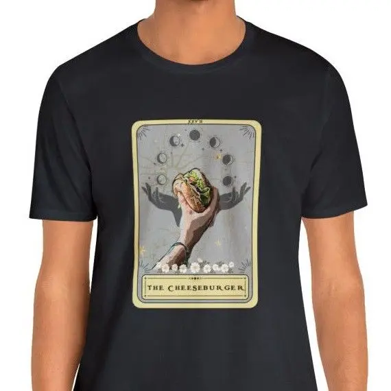 

Cheeseburger Shirt Burger Shirt, Cheeseburger Tarot Card T Shirt Burger T Shirt