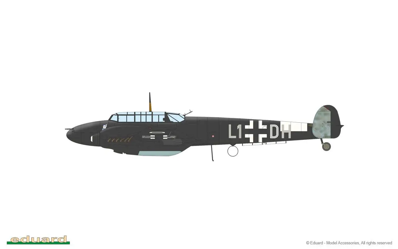 Eduard 8209 1/48 Bf110C Profipack (Plastic model)