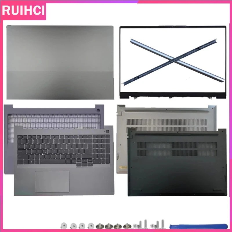 

For ThinkBook 16 G6 G7 ABP AHP IRL New LCD Cover Front Bezel Hinges Rear Lid Top Back Case Bottom Housing Replacement