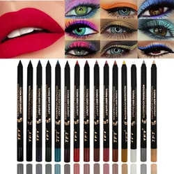 Colorful Eyeliner Pencil Lip Liner Lying Silkworm Pen Lady Charming Long Lasting Waterproof Eye Makeup Cosmetic Tool