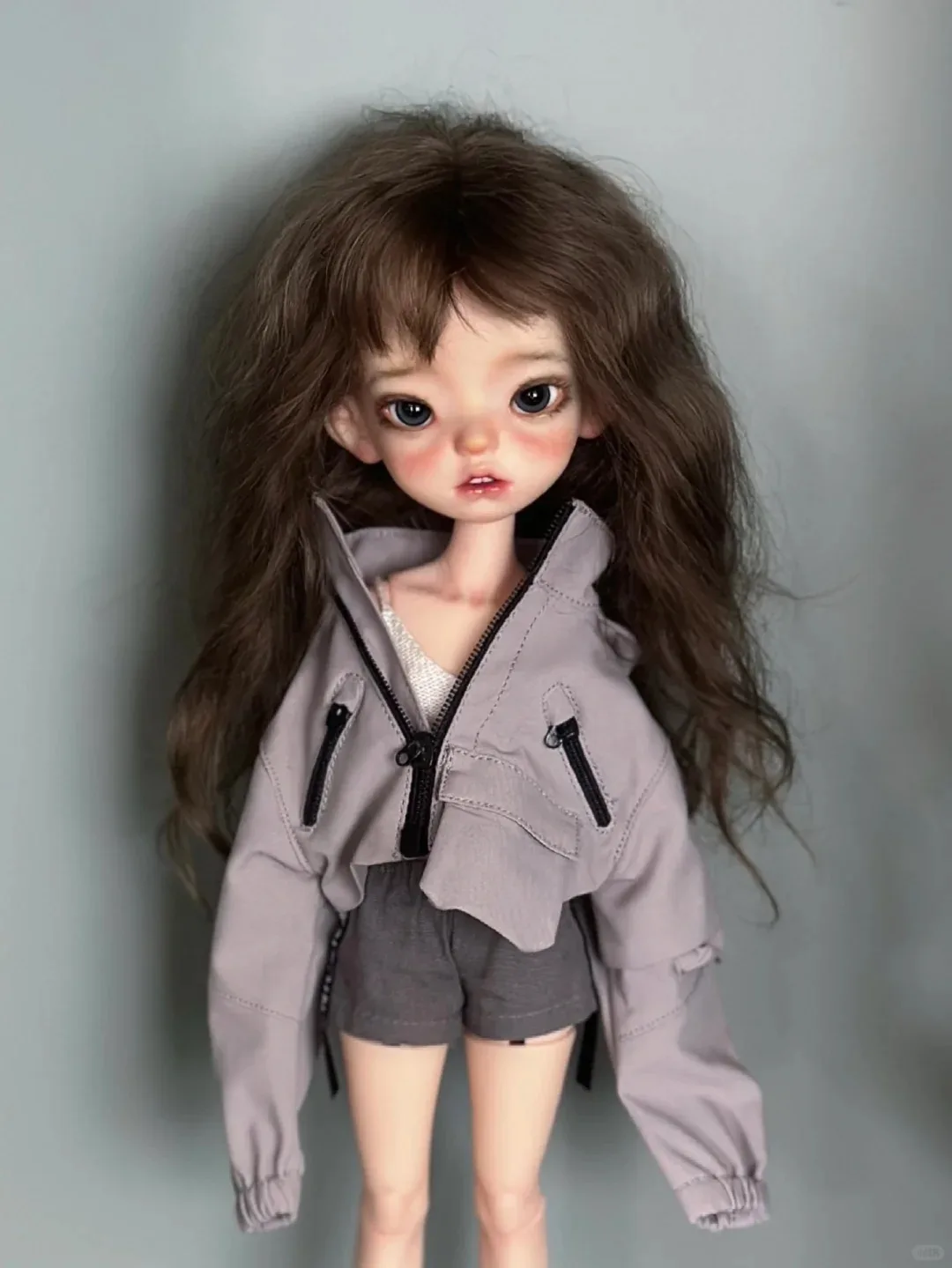 

2025 New SD BJD Doll 1/6 Bailu Girl Exquisite White Dew Makeup Body Resin Toy Model