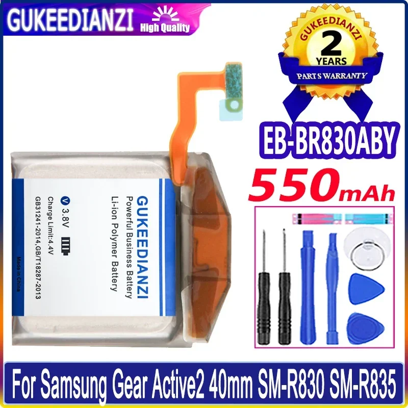 Batterie EB-BR830ABY Battery For Samsung Galaxy Watch Active 2 40mm SM-R835 SM-R830  Battery 550mAh Li-polym Bateria