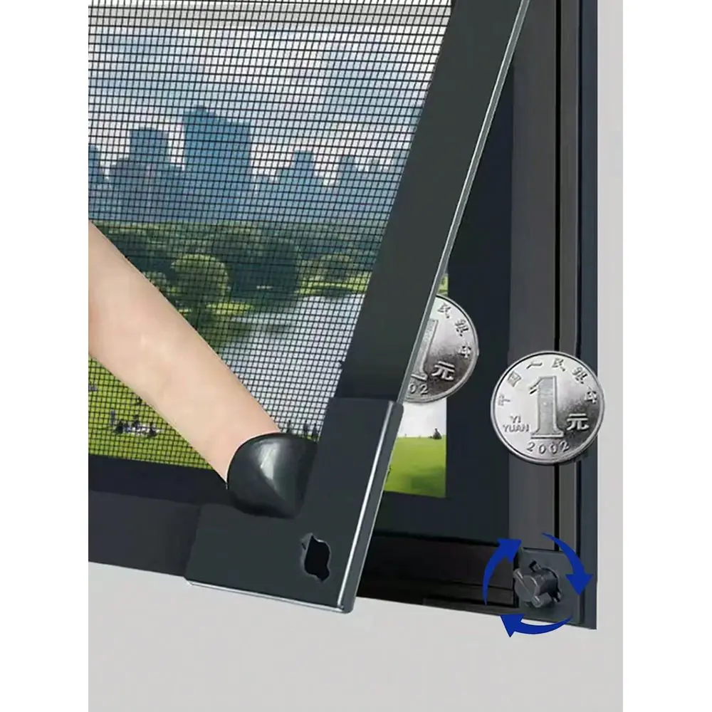Customizable Size Magnetic Insect Screen, SelfAdhesive Invisible Mosquito Net, Magnetic Home Use