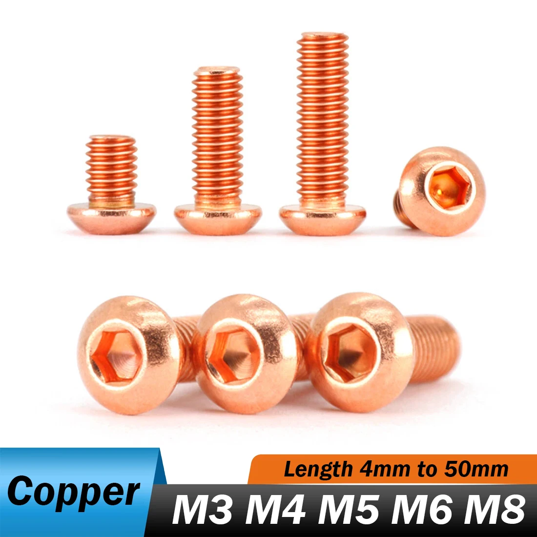 1/3/5/10Pcs T2 Copp…