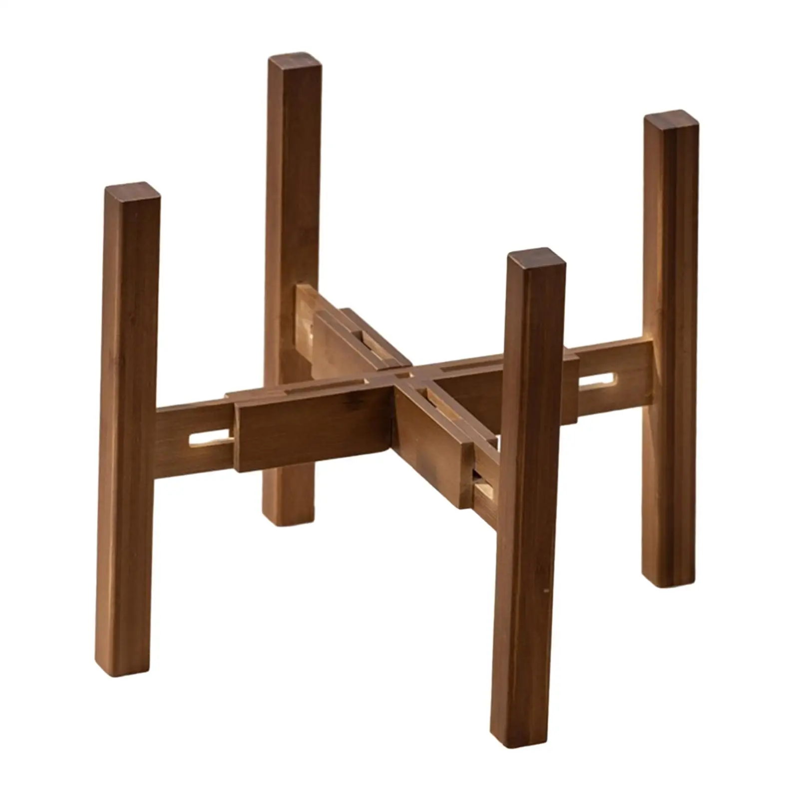 Plant Stand Mid Century Plant Holder Flower Holder,Home Decor,Flower Pot Stand Solid Wood Item Stand for Different Sized Pots