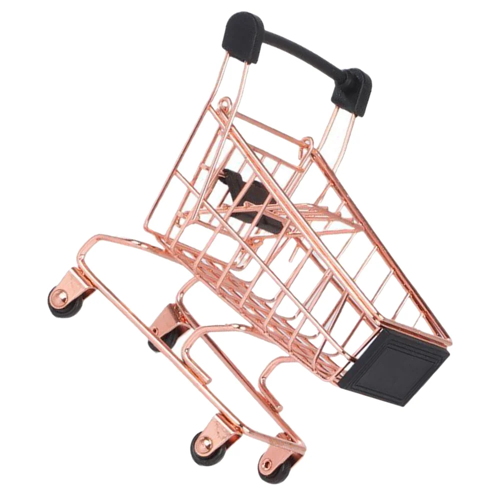 

Mini Supermarket Handcart Makeup Toy Shopping Childrens Toys Trolley Kids Wheelbarrow