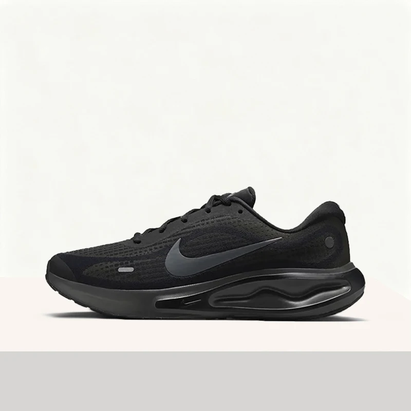 

Кроссовки Nike Journey Run: прочные, мягкие, минималистичные, удобные и отзывчивые кроссовки с низким верхом для мужчин, черные FN0228-009