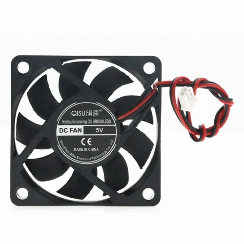 

L Корпуса процессора Бесшумный охлаждающий вентилятор QS6015 60*60*15 мм 5 В 0,36 А