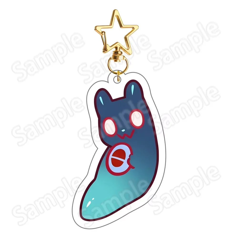 6CM Anime Rain World Keychain Stand Model Cosplay Characters Ornament Accessories Goods Collection Gifts