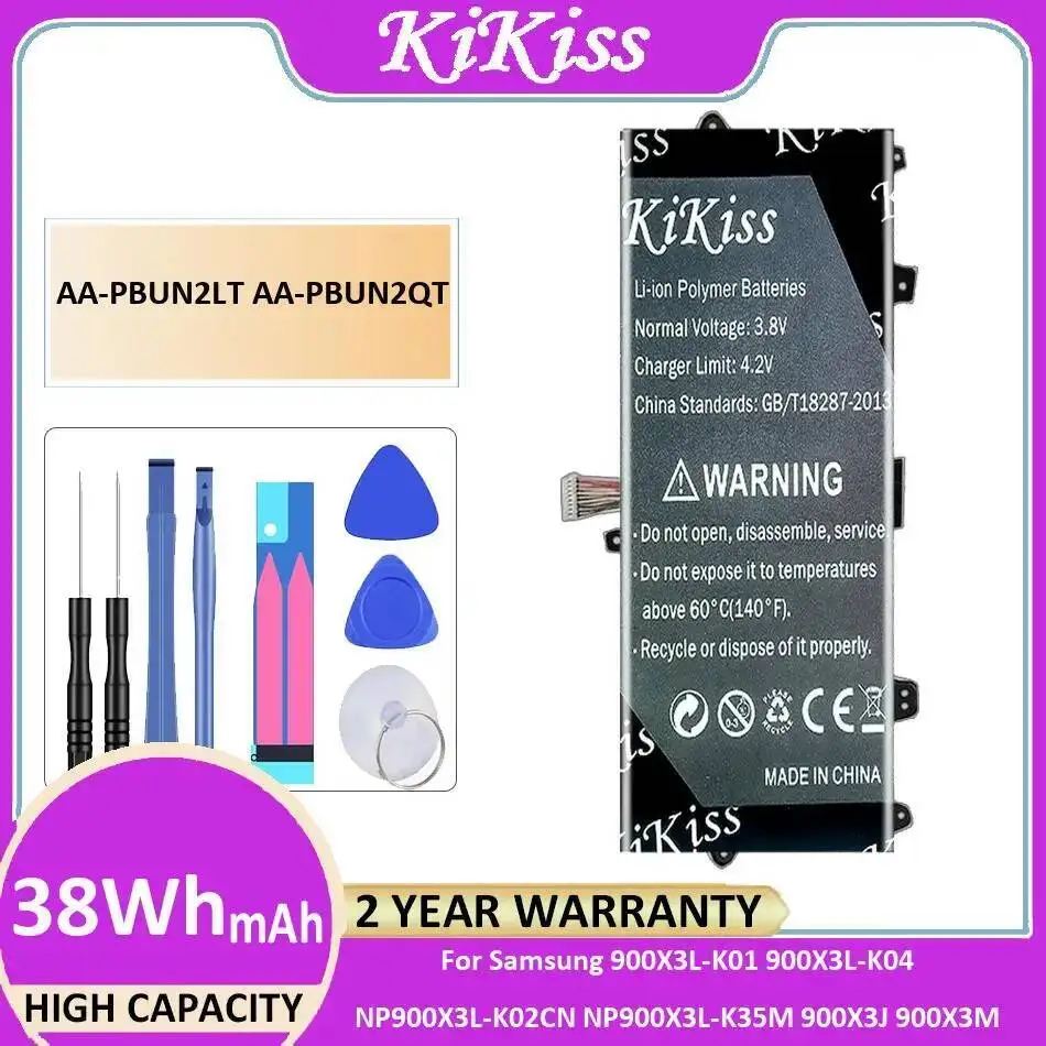 

Stable Laptop Battery AA-PBUN2LT AA-PBUN2QT For Samsung 900X3L-K01 900X3L-K04 NP900X3L-K02CN NP900X3L-K35M 900X3J 900X3M 38Wh