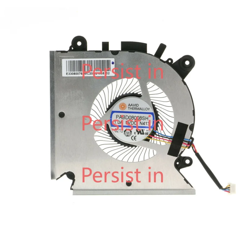 New CPU Cooling Fan For MSI GF63 MS-16R1 MS-16R2 PABD08008SH N413