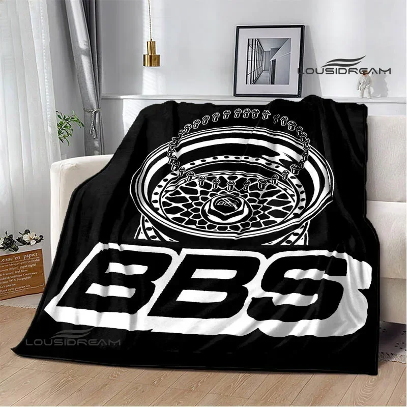 3D BBS racer Retro printed blankets picnic blankets Flannel blanket Soft and comfortable blanket Home bed linings Birthday Gift