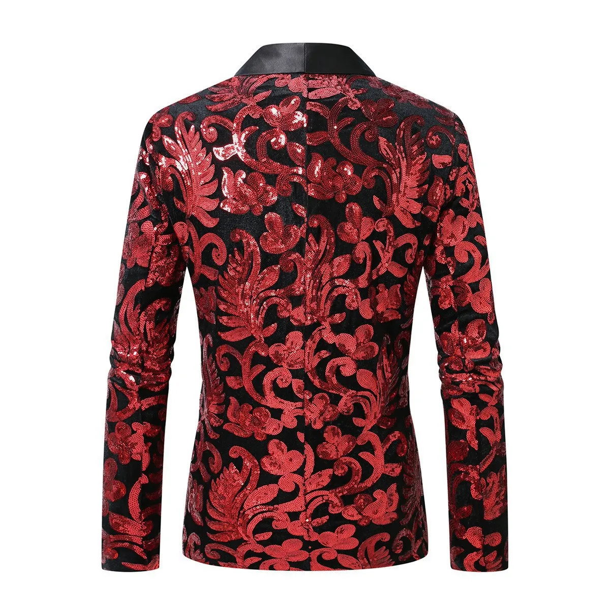 2026 Men Two-piece Suit, Sequin-embellished Jacket with Matching Trousers,Perfect for Weddings,Parties,and Stage Performances.