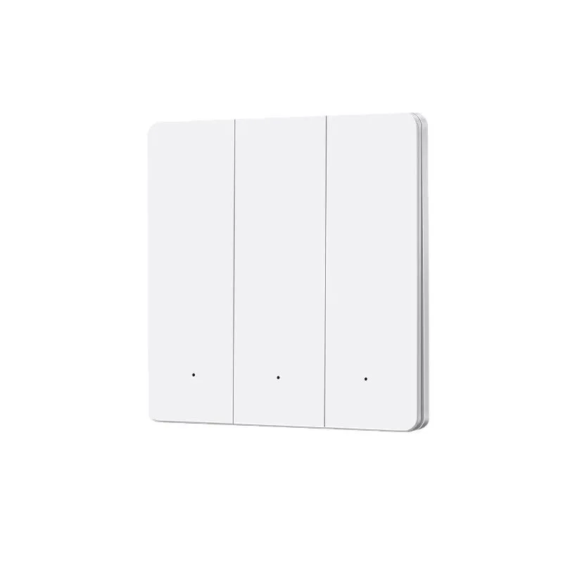 Supports Mijia App MOES Ultra-thin Tactile Smart Switch: Bluetooth Mesh Zero-Fire Type for Remote Control and Timing Eu Standar