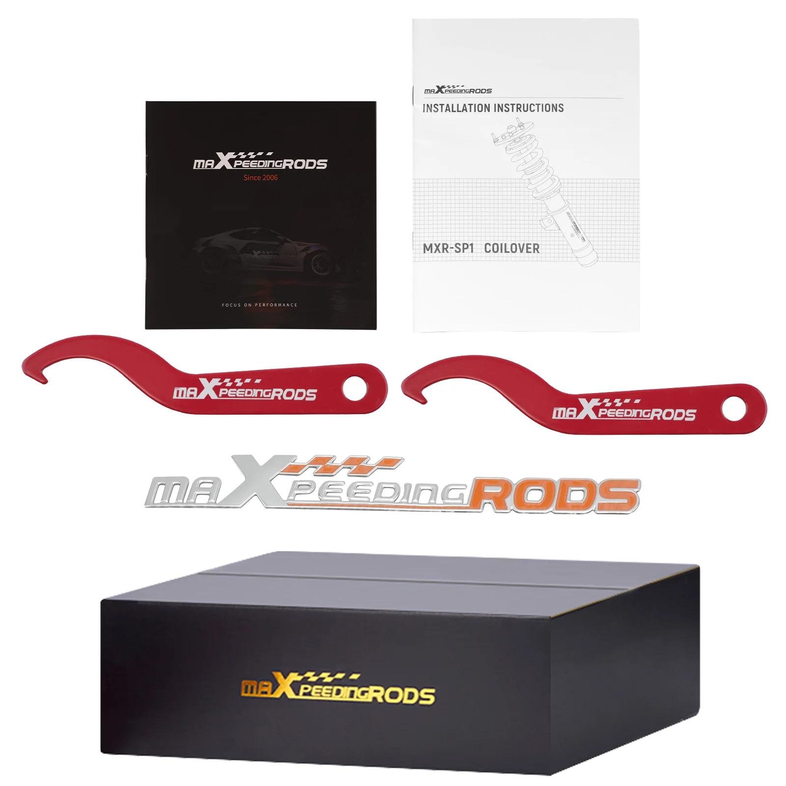 MaXpeedingrods Coilovers Lowering Kit For Nissan S13 240SX 89-94 Adj.height Coilover Struts Shocks Absorbers