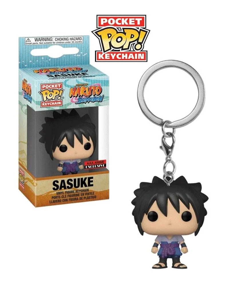 Pocket Pop keychain Sasuke Naruto Funko